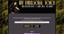 Desktop Screenshot of mypurrsonaltouch.com